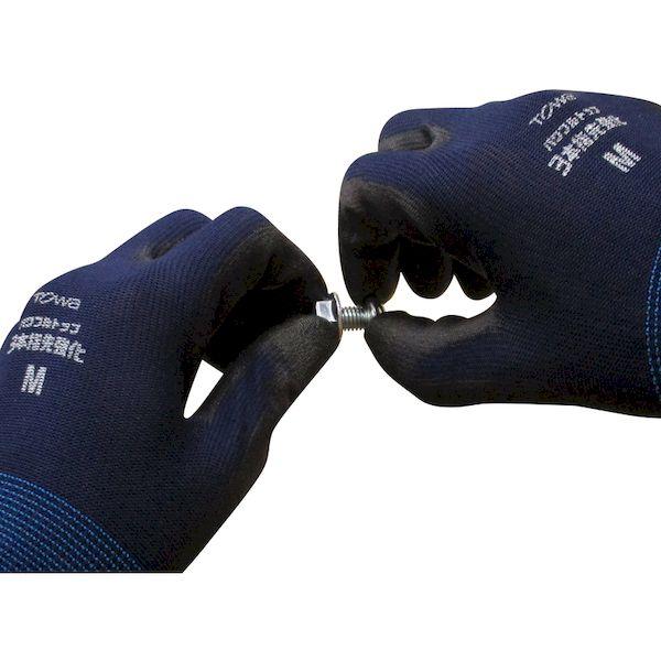 あすつく対応 「直送」 トワロン 882-M まとめ買い　ウレタン背抜き手袋　パワフルトップ３本指先強化　Ｍ １０双入 882M |  | 03