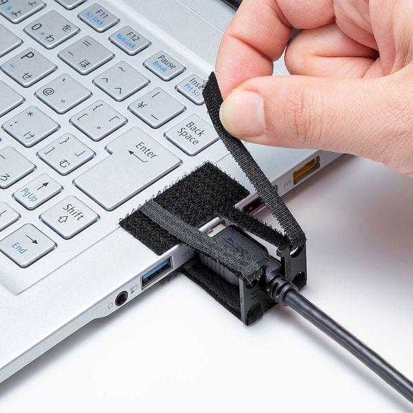 あすつく対応 「直送」 ＳＡＮＷＡ CA-NB005 ＵＳＢホールドロック ＵＳＢプラグ対応 CANB005 サンワサプライ SUPPLY 抜け防止 |  | 02