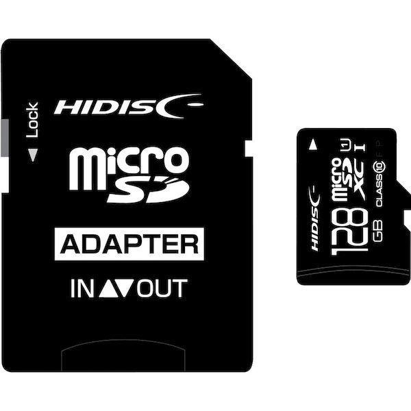 あすつく対応 「直送」 ハイディスク HDMCSDX128GCL10UIJP3 マイクロＳＤ１２８ＧＢ |  | 01