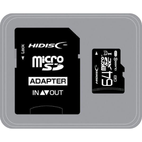 あすつく対応 「直送」 ハイディスク HDMCSDX64GCL10UIJP3 マイクロＳＤ６４ＧＢ |  | 01
