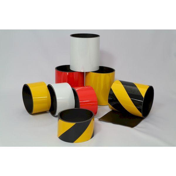 あすつく対応 「直送」 日東エルマテ HMG-100YB 反射マグネットシート　１００ｍｍ×１ｍ　イエロー／ブラック HMG100YB |  | 01