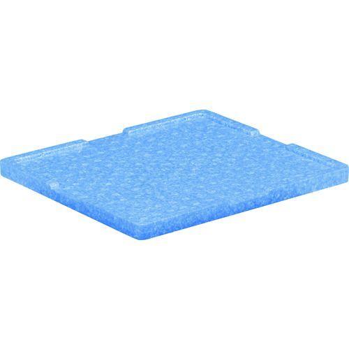 あすつく対応 「直送」 サンコー SK-EP7-2F BL 発泡素材コンテナー ７６０３３７ ＥＰボックス＃７−２用フタブルー SKEP72FBL | 