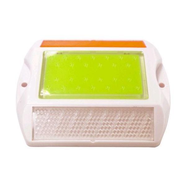 あすつく対応 「直送」 日東エルマテ TMR-20T 蓄光反射縁石鋲 耐荷重 ２２ｔ×９４ｍｍ×１１２ｍｍ TMR20T | 