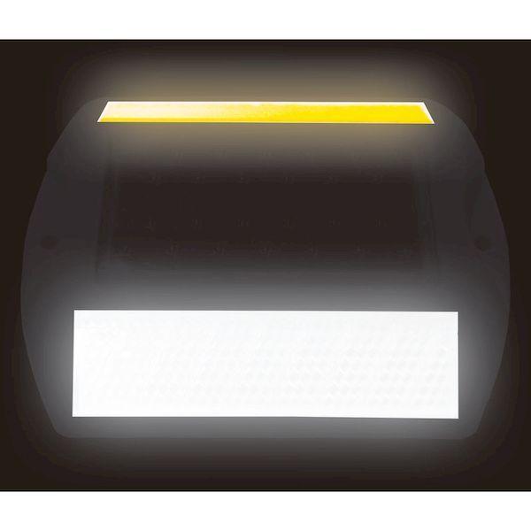 あすつく対応 「直送」 日東エルマテ TMR-20T 蓄光反射縁石鋲 耐荷重 ２２ｔ×９４ｍｍ×１１２ｍｍ TMR20T |  | 01