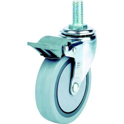 あすつく対応 「直送」 ＳＡＭＳＯＮＧ TP3740-25-MIR-TG-SWB 静音エラストマーキャスター　自在ＳＰ付　１００ｍｍ TP374025MIRTG | 