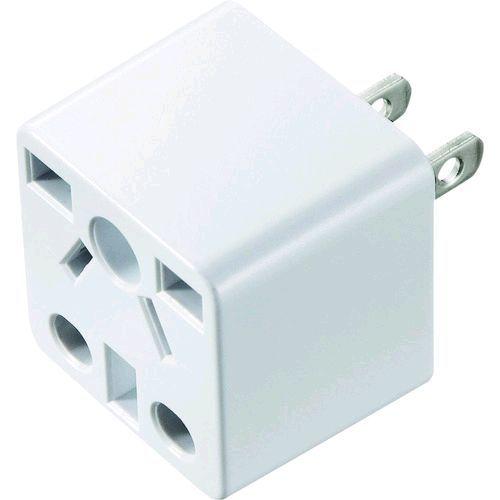 あすつく対応 「直送」 ＳＡＮＷＡ TR-AD5W 日本専用マルチタイプ電源変換アダプタ TRAD5W サンワサプライ ホワイト | 