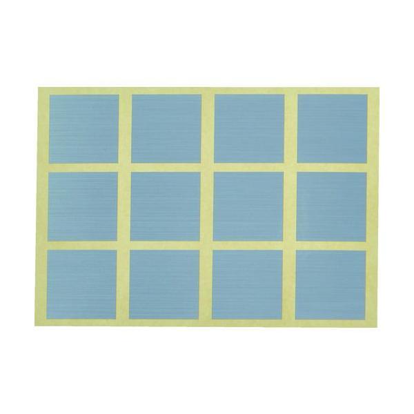 あすつく対応 「直送」 ＴＲＵＳＣＯ ACS30-24-SV 衝突防止シール 正方形３０角 ヘアライン銀艶 ２４枚入 ACS3024SV 屋外安全用品 | 