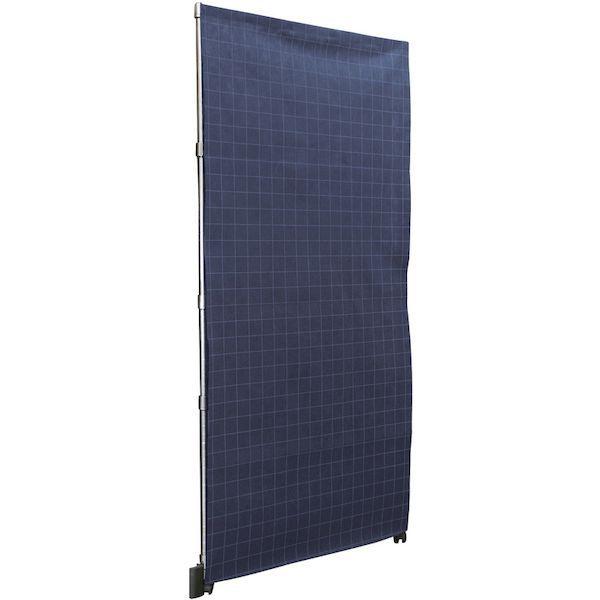 あすつく対応 「直送」 ＴＲＵＳＣＯ BC9018A-NV マグネット式目隠しカーテン　９００Ｘ１８００ｍｍ　ネイビー BC9018ANV |  | 02