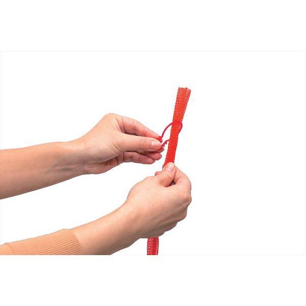 あすつく対応 「直送」 ＴＲＵＳＣＯ BESN-100-R みかんネット　長さ４５ｃｍ　赤　１００本入 BESN100R |  | 01