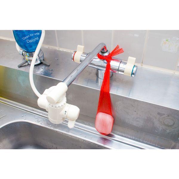 あすつく対応 「直送」 ＴＲＵＳＣＯ BESN-100-R みかんネット　長さ４５ｃｍ　赤　１００本入 BESN100R |  | 05