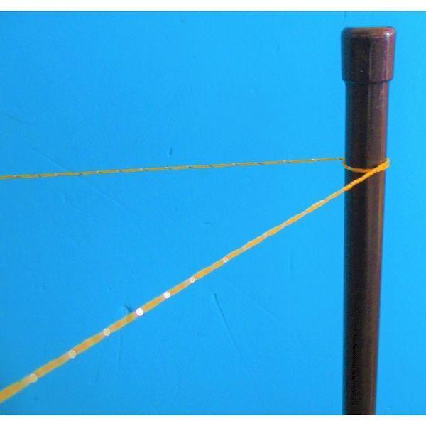 あすつく対応 「直送」 ＴＲＵＳＣＯ BP500Y 防鳥用光る糸 イエロー 線径０．４４ｍｍｘ５００ｍ 忌避用品 園芸用品 防獣用品 207-1953 |  | 04