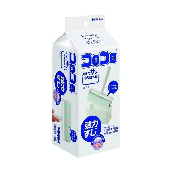 あすつく対応 「直送」 ニトムズ C4607 コロコロ強力すじＳコンパクト ホワイト コロコロ強力すじコンパクト 水ぶき用品 生活用品 清掃用品 | 
