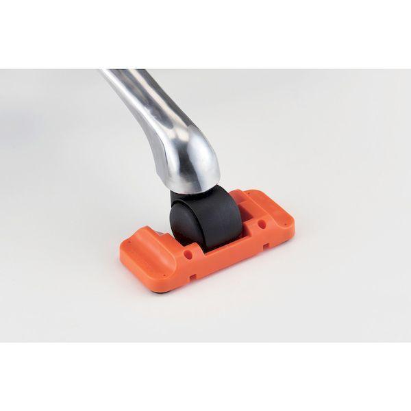 あすつく対応 「直送」 ＴＲＵＳＣＯ CH75100-2S ７５パイ／１００パイキャスター用車止め“とめたろう”　２個１組 CH751002S |  | 01