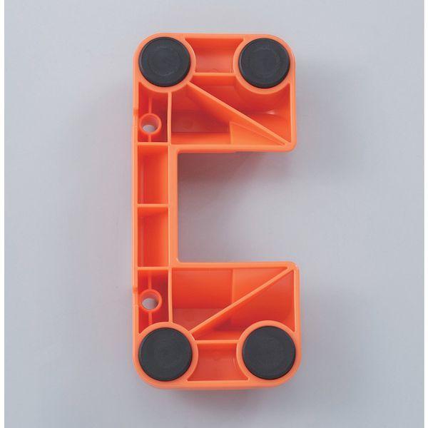 あすつく対応 「直送」 ＴＲＵＳＣＯ CH75100-2S ７５パイ／１００パイキャスター用車止め“とめたろう”　２個１組 CH751002S |  | 04