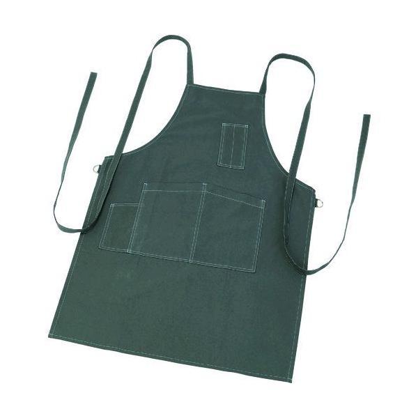 あすつく対応 「直送」 ＴＲＵＳＣＯ HEP-GY キャンバスエプロン たすきタイプ グレー HEPGY グレー2072801 207-2801 | 