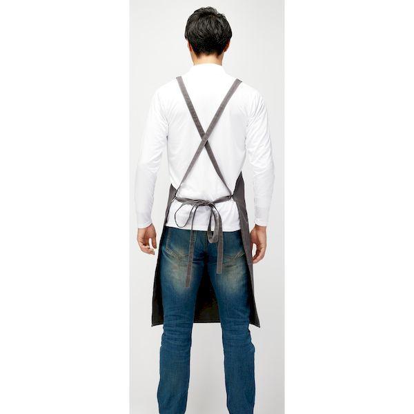 あすつく対応 「直送」 ＴＲＵＳＣＯ HEP-GY キャンバスエプロン たすきタイプ グレー HEPGY グレー2072801 207-2801 |  | 05