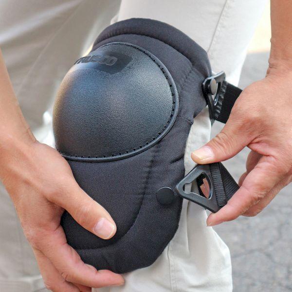 ＴＲＵＳＣＯ KPBT-BK 膝パッド バックルタイプ 両足２個セット 黒 KPBTBK 黒2071957 207-1957 |  | 05