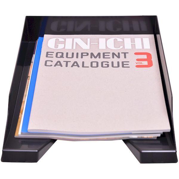 あすつく対応 「直送」 ＴＲＵＳＣＯ LTA4-BK Ａ４レタートレー　Ｗ２５７ＸＤ３５０ＸＨ６５　黒 LTA4BK |  | 03