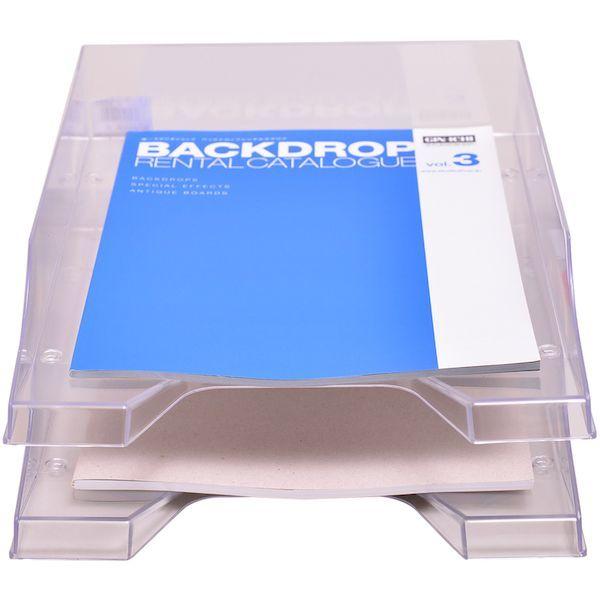 あすつく対応 「直送」 ＴＲＵＳＣＯ LTA4-TM Ａ４レタートレー Ｗ２５７ＸＤ３５０ＸＨ６５ 透明 LTA4TM tr-1610243 |  | 03