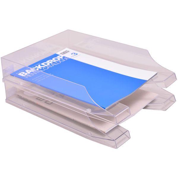 あすつく対応 「直送」 ＴＲＵＳＣＯ LTA4-TM Ａ４レタートレー Ｗ２５７ＸＤ３５０ＸＨ６５ 透明 LTA4TM tr-1610243 |  | 04