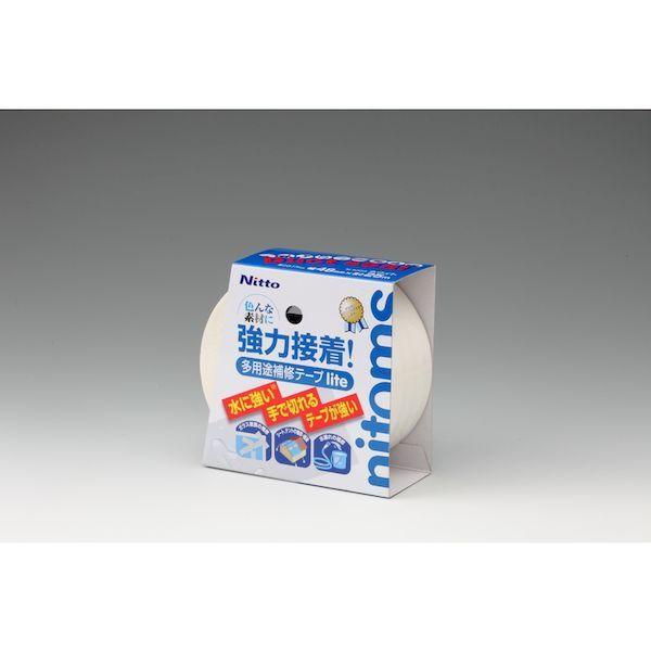 あすつく対応 「直送」 ニトムズ M5354 多用途補修テープｌｉｔｅ４８ｍｍｘ２５ｍホワイト Nitoms |  | 01