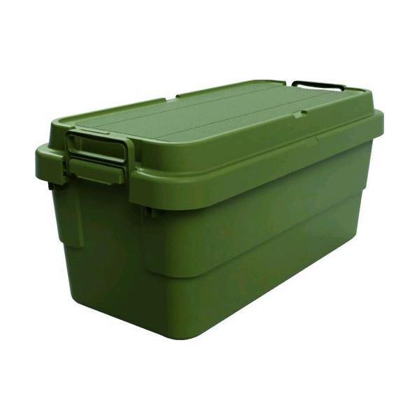 ＴＲＵＳＣＯ ODCF-70 トランクカーゴ フラット天板仕様 ７０Ｌ ОＤ色 ODCF70 207-3999 | 