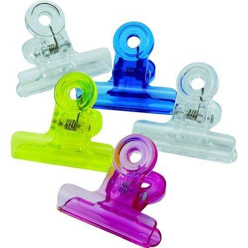 あすつく対応 「直送」 ＴＲＵＳＣＯ PC20-AS ポリカクリップ　３８ＭＭ　アソート ２０個入 PC20AS | 