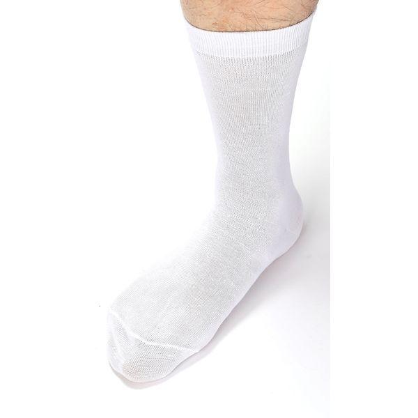 あすつく対応 「直送」 ＴＲＵＳＣＯ SCO-5 重ね履き用靴下 白 ５足組 ２５〜２７ｃｍ SCO5 207-0747 1PK |  | 02