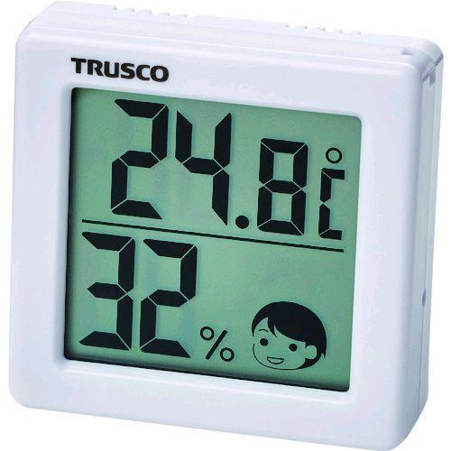 あすつく対応 「直送」 ＴＲＵＳＣＯ SDTH-55 小さい温湿度計 SDTH55 tr-1606377 160-6377 | 