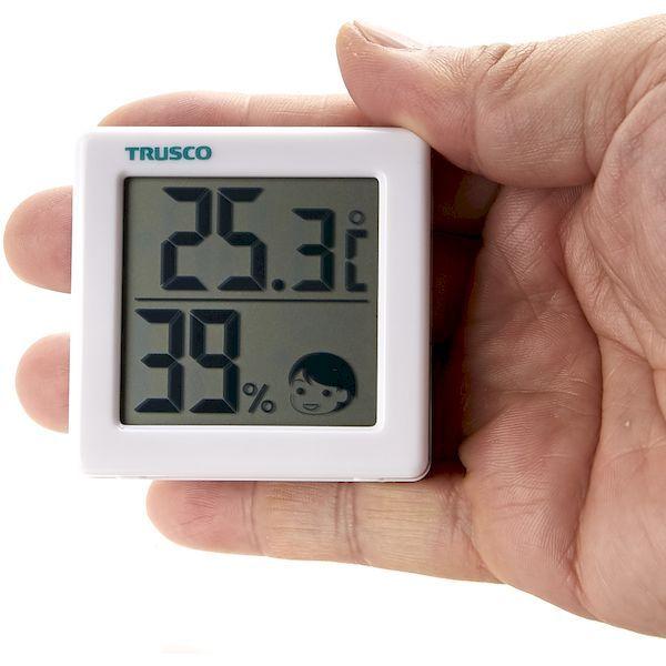 あすつく対応 「直送」 ＴＲＵＳＣＯ SDTH-55 小さい温湿度計 SDTH55 tr-1606377 160-6377 |  | 01