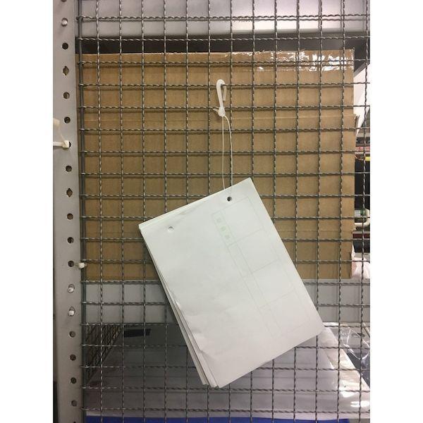 あすつく対応 「直送」 ＴＲＵＳＣＯ SFLL-100 はがき・チラシ用フック　全長２７４ｍｍ　内径１２ｍｍ　１００本入 SFLL100 |  | 01