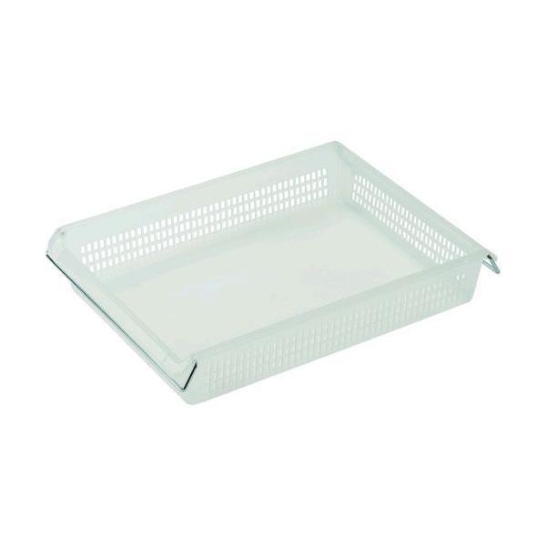 ＴＲＵＳＣＯ SKTA4S-TM スタックトレーハンドル付 Ａ４浅型 半透明 SKTA4STM 半透明2073033 | 