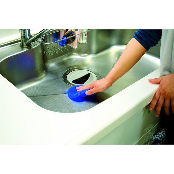 あすつく対応 「直送」 ＴＲＵＳＣＯ SLT-B シリコンたわし 青 SLTB tr-1612313 ブルー 青1612313 |  | 02