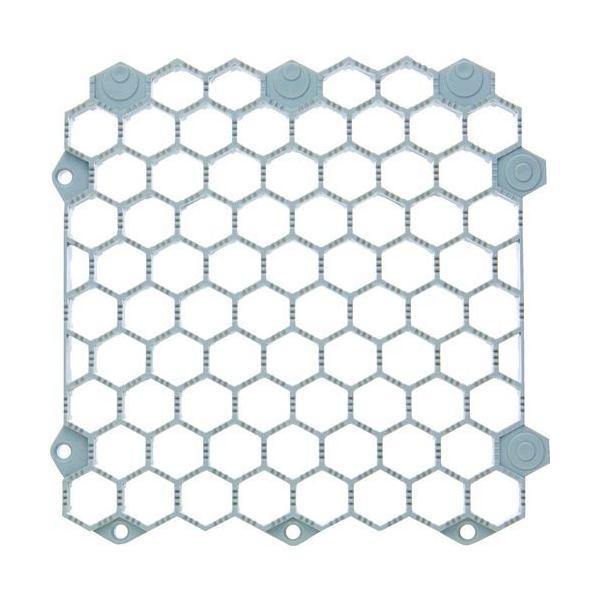 あすつく対応 「直送」 ＴＲＵＳＣＯ TJDDS15-GY 抗菌・防炎ジョイントスノコ 土足用 グレー TJDDS15GY 206-5390 | 