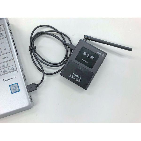 あすつく対応 「直送」 ＴＲＵＳＣＯ TSW-T125 “ヨベルウォッチ” データ転送器 ＵＳＢケーブル付 TSWT125 USBケーブル付20727 |  | 02