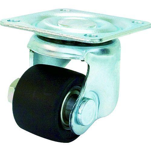 あすつく対応 「直送」 ＴＲＵＳＣＯ TYHSN-50 キャスター 低床式 重荷重用 自在 ナイロン車５０ｍｍ TYHSN50 | 