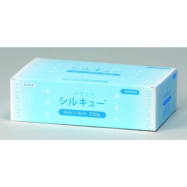 あすつく対応 「直送」 ハクゾウメディカル 1220135 カット綿 ハクゾウシルキュー ４ｃｍｘ４ｃｍ ７００ｇ |  | 01