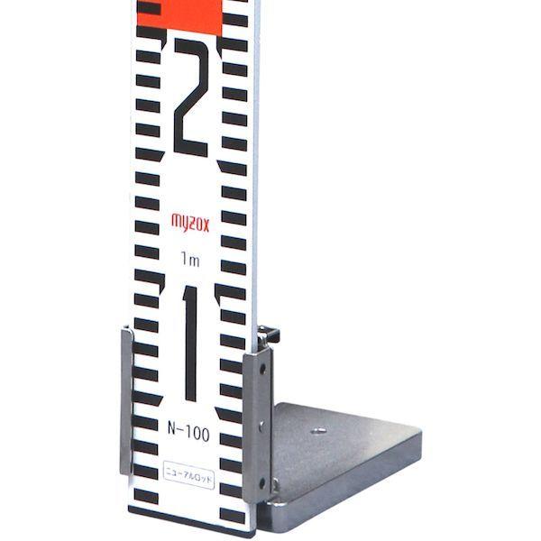 あすつく対応 「直送」 マイゾックス 223416 標尺用オプション 標尺立て ＫＳ２ 全長１３５×幅７５ｍｍ 標尺立てKS2 作業工具 KS2207 |  | 01