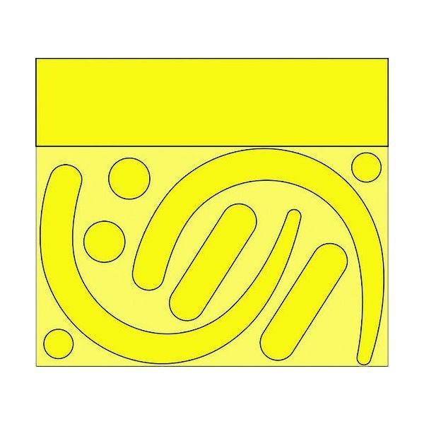 あすつく対応 「直送」 ユニット 335-31Y フックステッカー 蛍光 黄 33531Y UNIT 安全帯 206-8926 2068926 | 