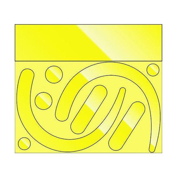 あすつく対応 「直送」 ユニット 335-32Y フックステッカー 蛍光反射 黄 33532Y UNIT 安全帯 206-8935 2068935 | 