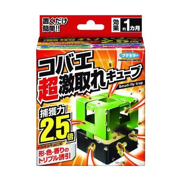 あすつく対応 「直送」 フマキラー 445039 コバエ超激取れキューブ　１個入 | 