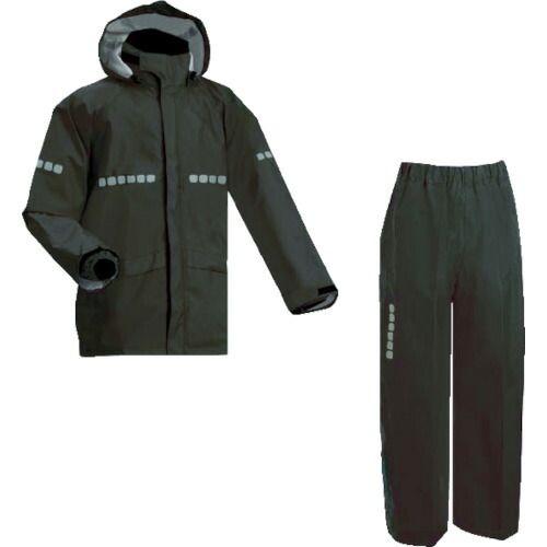 あすつく対応 「直送」 前垣 AP1000 BLK EL ＡＰ１０００ワーキングレインスーツ　ブラック　ＥＬサイズ AP1000BLKEL | ブランド登録なし