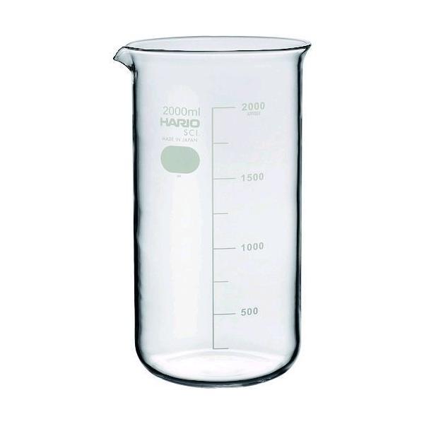 あすつく対応 「直送」 ＨＡＲＩＯ TB-2L-SCI トールビーカー　目安目盛付　２０００ｍｌ TB2LSCI | 