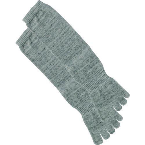 あすつく対応 「直送」 ミドリ安全 VERDE SOCKSEKS-5Y-GY-L ベルデソックスｅｋｓ　５本指　グレー　Ｌ VERDESOCKSEKS5YGYL | 