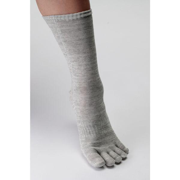 あすつく対応 「直送」 ミドリ安全 VERDE SOCKSEKS-5Y-GY-L ベルデソックスｅｋｓ　５本指　グレー　Ｌ VERDESOCKSEKS5YGYL |  | 02