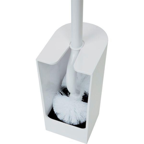 あすつく対応 「直送」 ＭＡＲＮＡ W630W 抗菌ＳＬＩＭトイレブラシ・Ｗ |  | 01