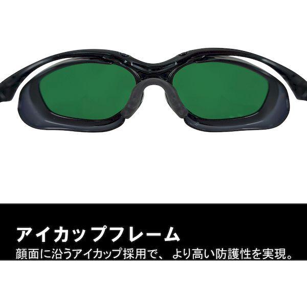 あすつく対応 「直送」 ＹＡＭＡＭＯＴＯ YW-390 JIS NSLP 3 AF 遮光メガネ ガス溶接作業用 二眼形 遮光度＃３ YW390JISN |  | 03