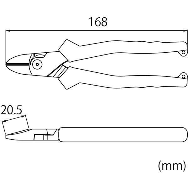 在庫 エビ J165PWN パワーニッパ ロブテックス パワーニッパ2071777 207-1777 あすつく対応 |  | 09