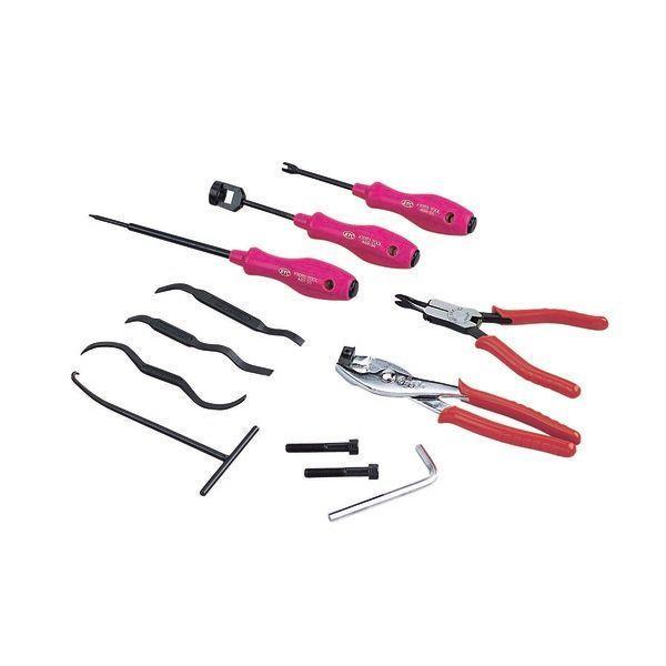 KTC 京都機械工具 ATBX12 ブレーキツールセット ドラムブレーキ用 12PC | 