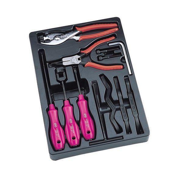 KTC 京都機械工具 ATBX12 ブレーキツールセット ドラムブレーキ用 12PC |  | 01